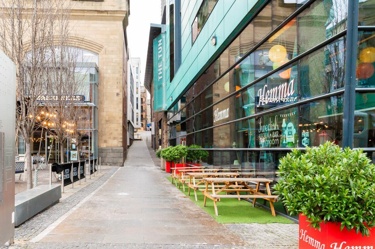 Edinburgh City Centre Hamza Apartment Edimburgo Exterior foto